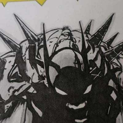 Absolute Batman #1 (2025) Batman Day edition original sketch cover NM