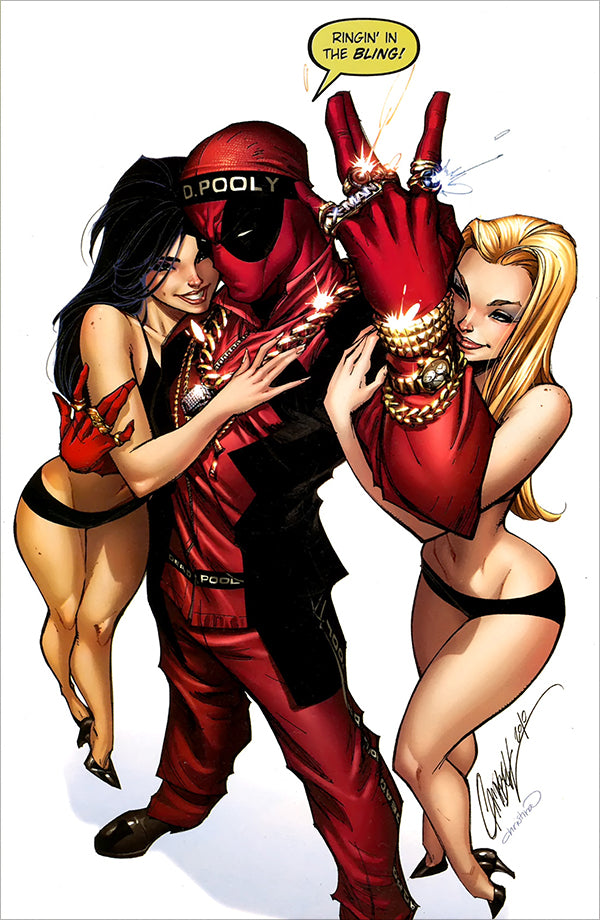 J. Scott Campbell Marvel art hardcover book VF - French Comics Lovers