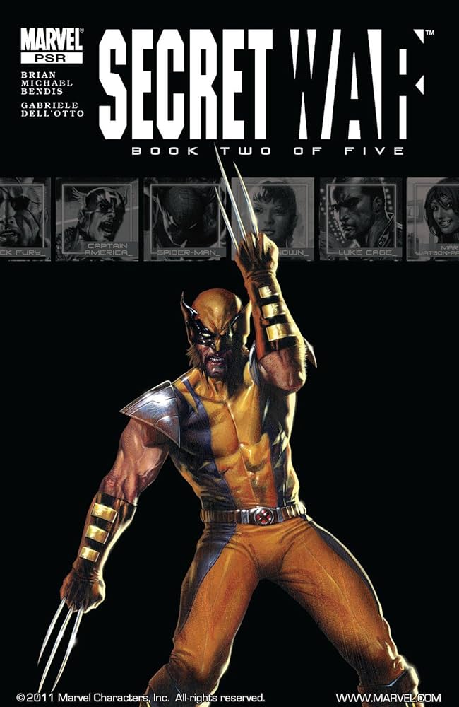 Secret War #1-5 Full set - French Comics Lovers