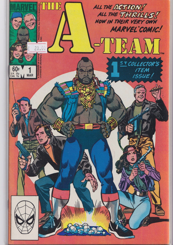 A-Team #1 (1984) TV show in comics Fine+