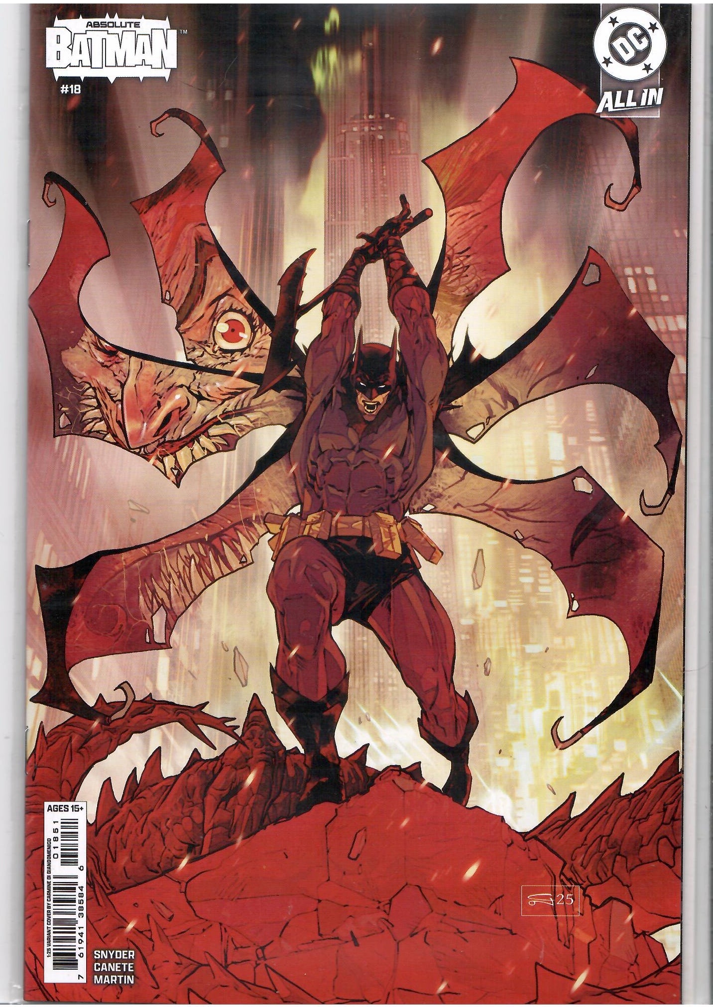 Absolute Batman #18 (2026)  1 for 25 R