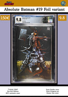 Absolute Batman #19 (2026) Exclusive BTC Soy Foil cover CGC9.8 FCL