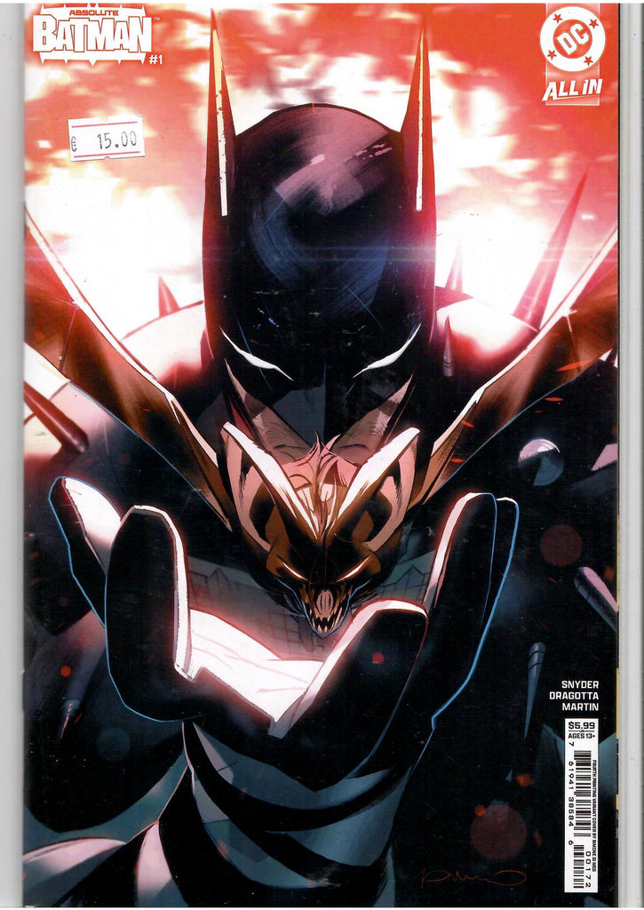 Absolute Batman #1 (2024) 4th Printing  Cover by Simone Di Meo NM