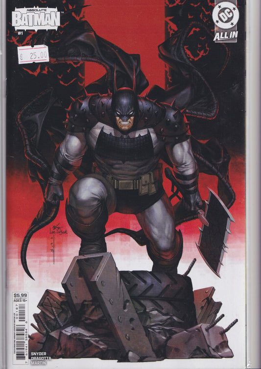 Absolute Batman #1 (2025) 10th Printing.  NM