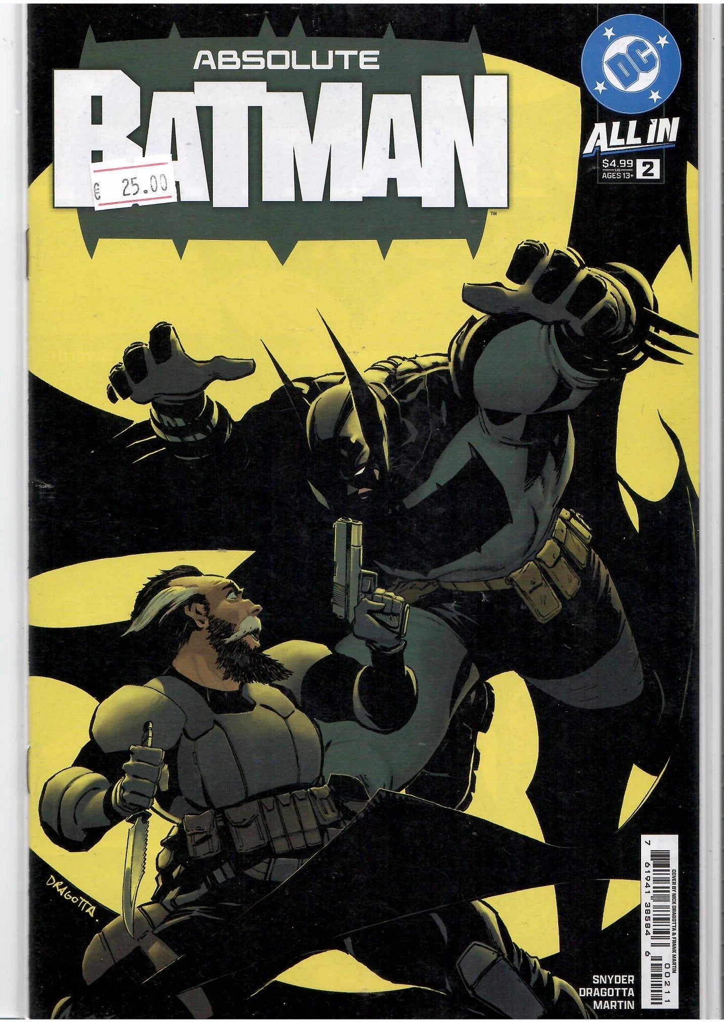 Absolute Batman #2 (2024) 1° print  NM