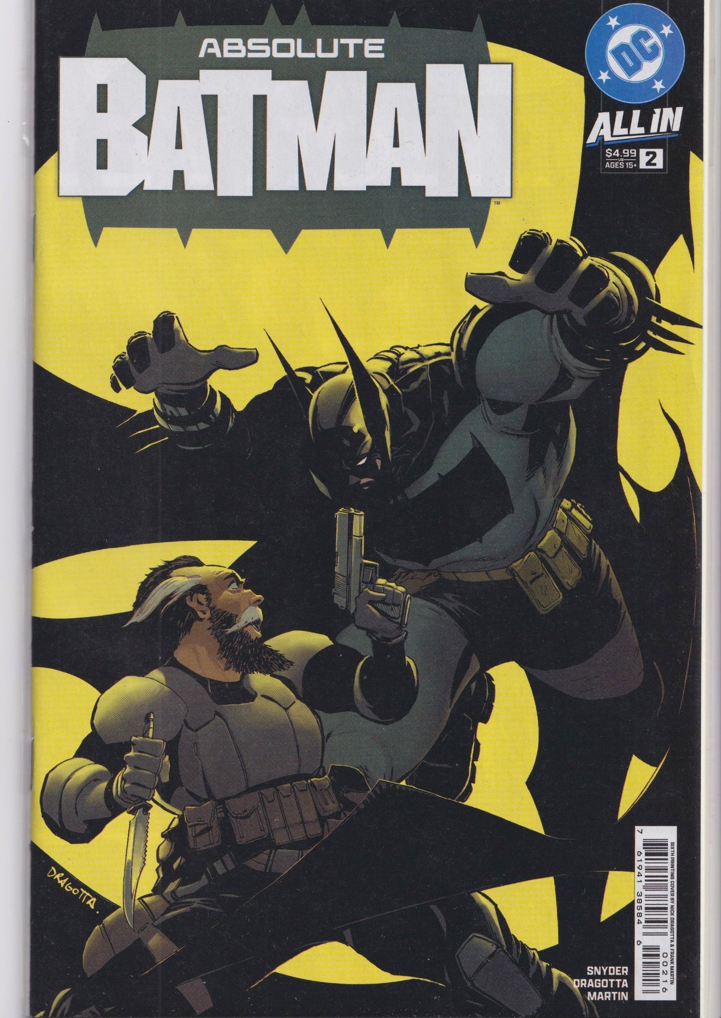 Absolute Batman #2 (2025) 6° Printing  NM