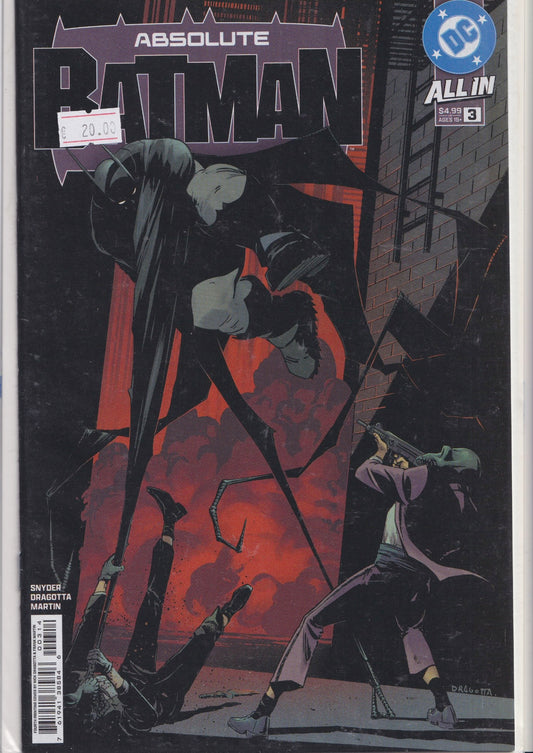 Absolute Batman #3 (2025) 4°print  NM