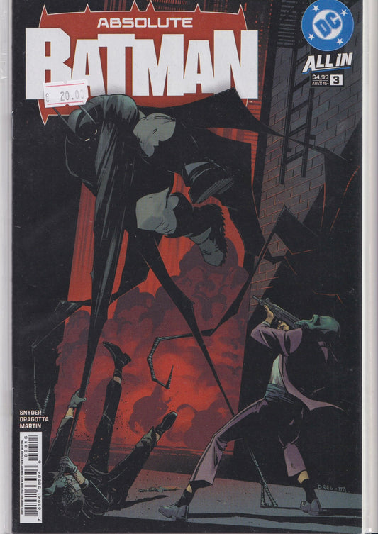 Absolute Batman #3 (2025) 5°print  NM