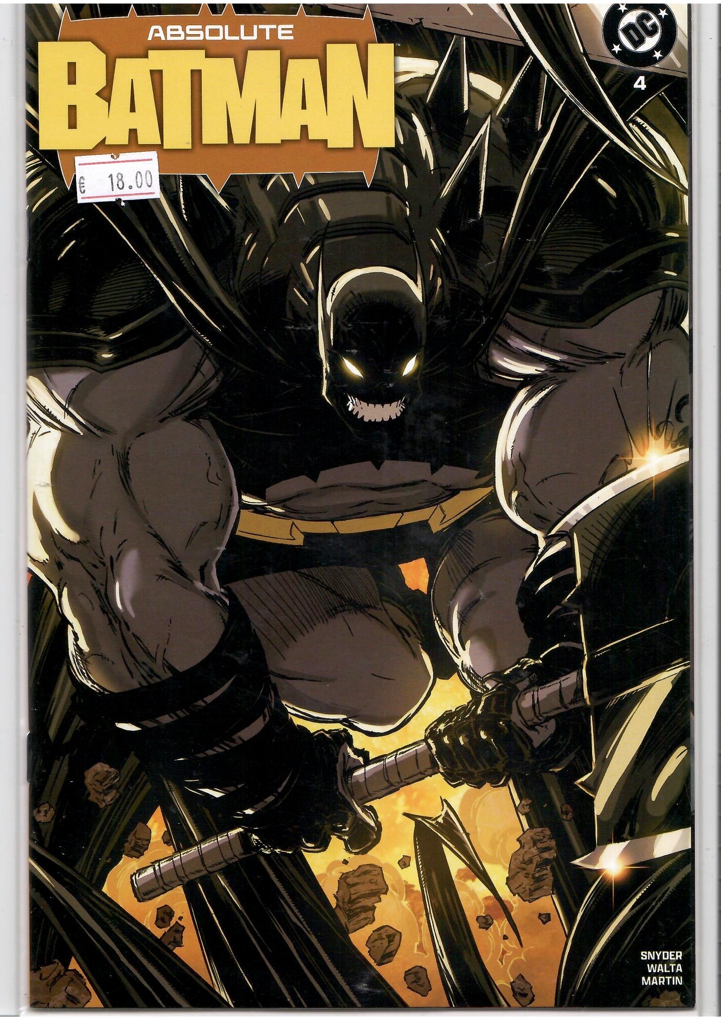 Absolute Batman #4 (2025) 1°print Karee Andrew 616 variant  NM