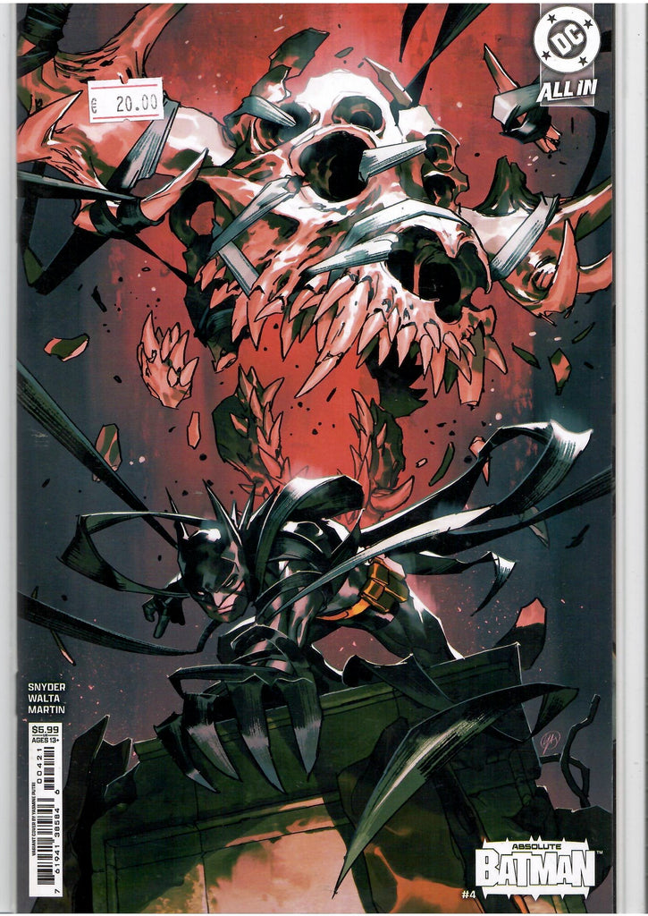 Absolute Batman #4 (2025) 1°print Yasmine Putri variant  NM