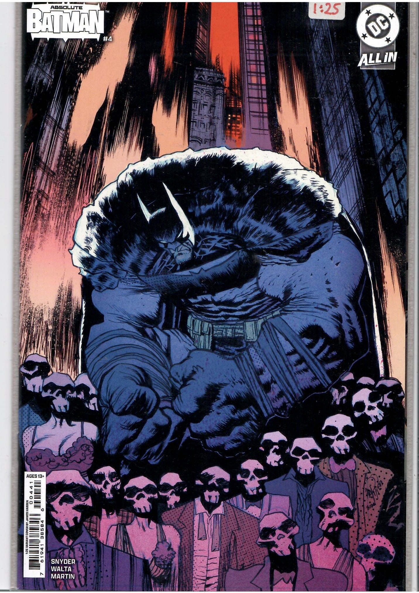  Limited 1 for 25 Retailer Incentive Variant  NM