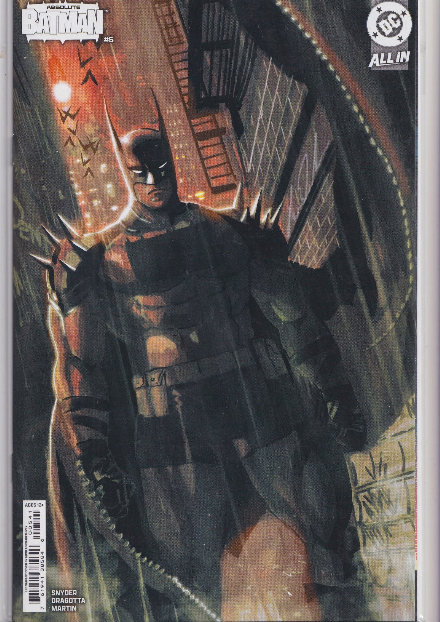 Absolute Batman #5 (2025) 1.25 Variant 1° Print NM – French Comics