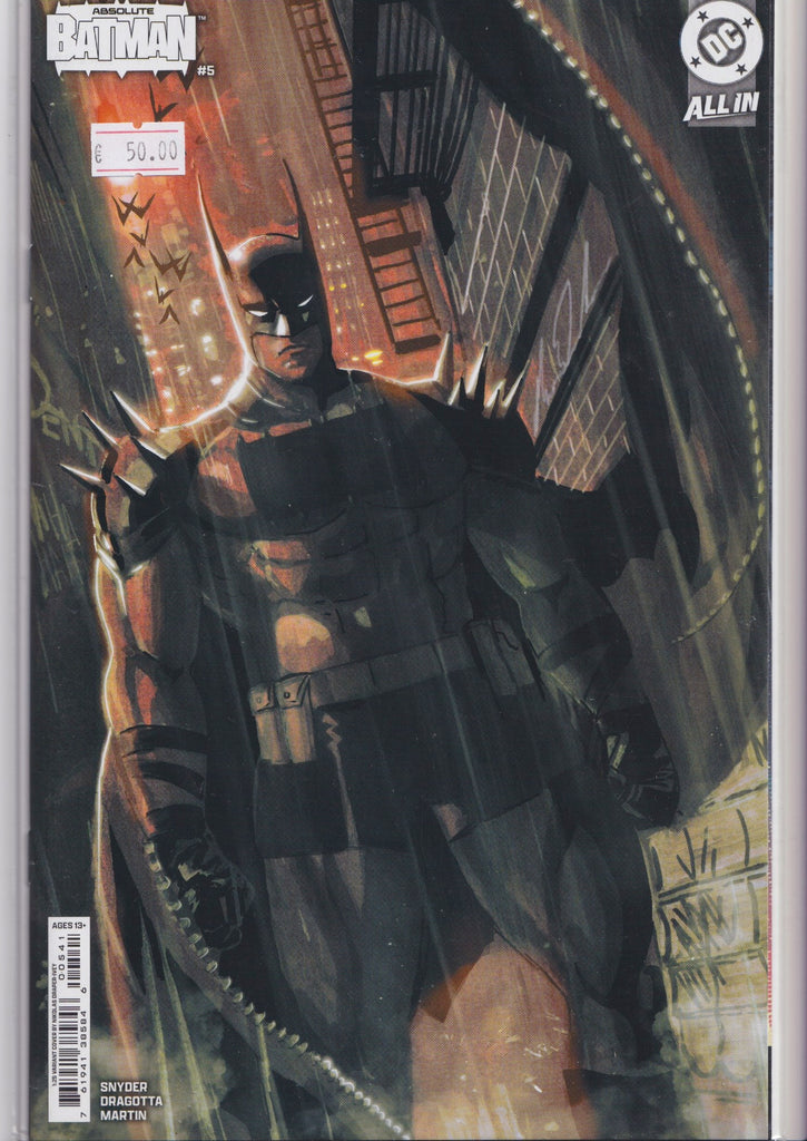 Absolute Batman #5 (2025) 1° Print Limited 1 for 25 Variant Cover NM