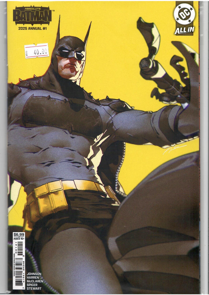 Absolute Batman Annual  #1 (2025)1° print  McClaren variant NM