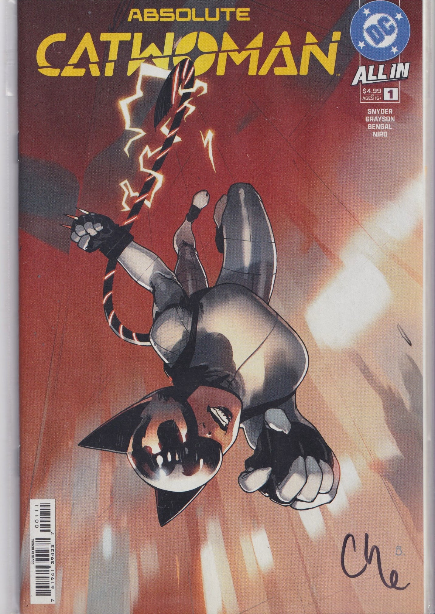 Absolute Catwoman #1 (2026) 1° Print Signed by Che Grayson NM