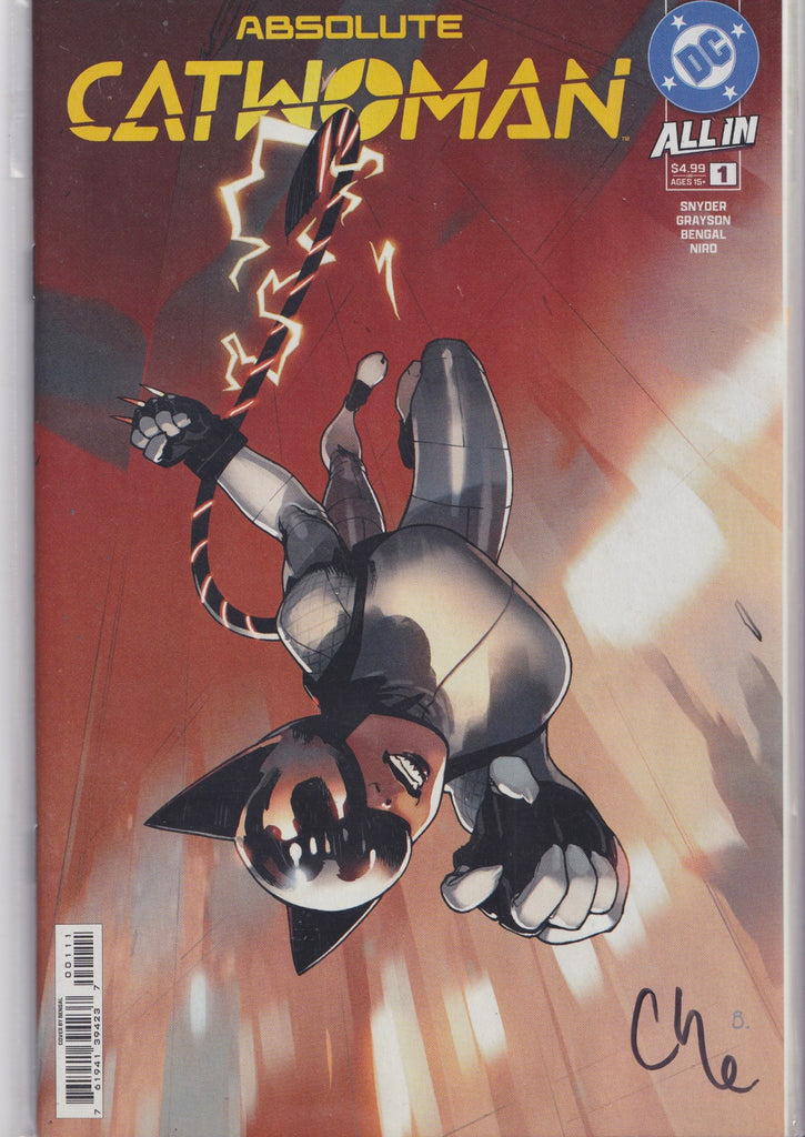 Absolute Catwoman #1 (2026) 1° Print Signed by Che Grayson NM