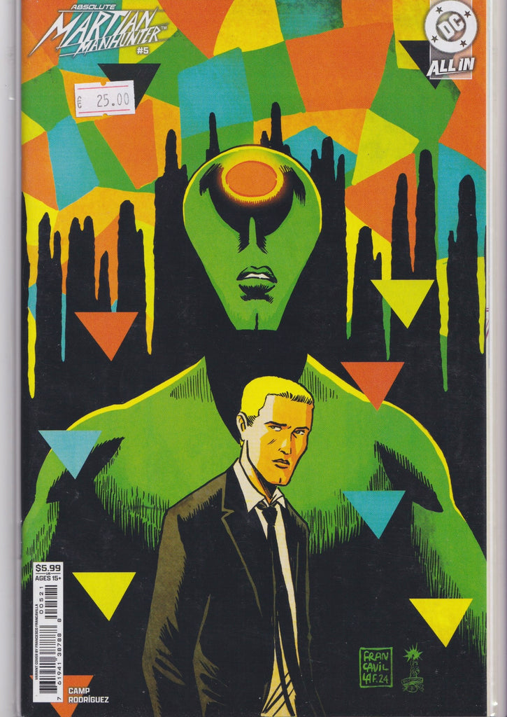 Absolute Martian Manhunter #5 (2025) 1° Print Variant NM
