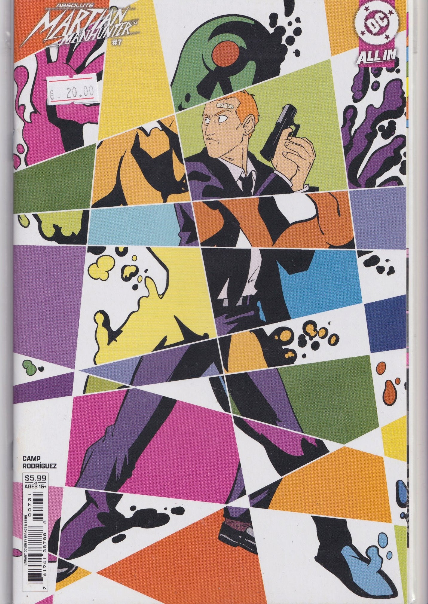 Absolute Martian Manhunter #7 (2026) 1° Print Brandt & Stein variant  NM