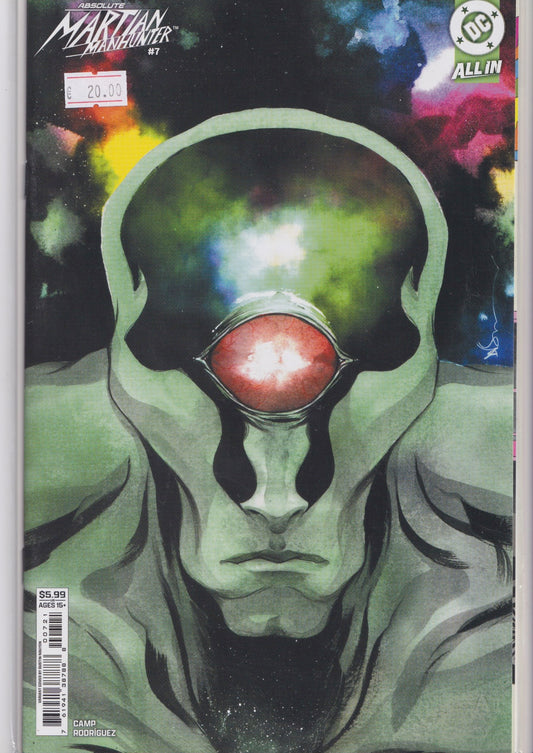 Absolute Martian Manhunter #7 (2026) 1° Print Dustin Nguyen variant  NM