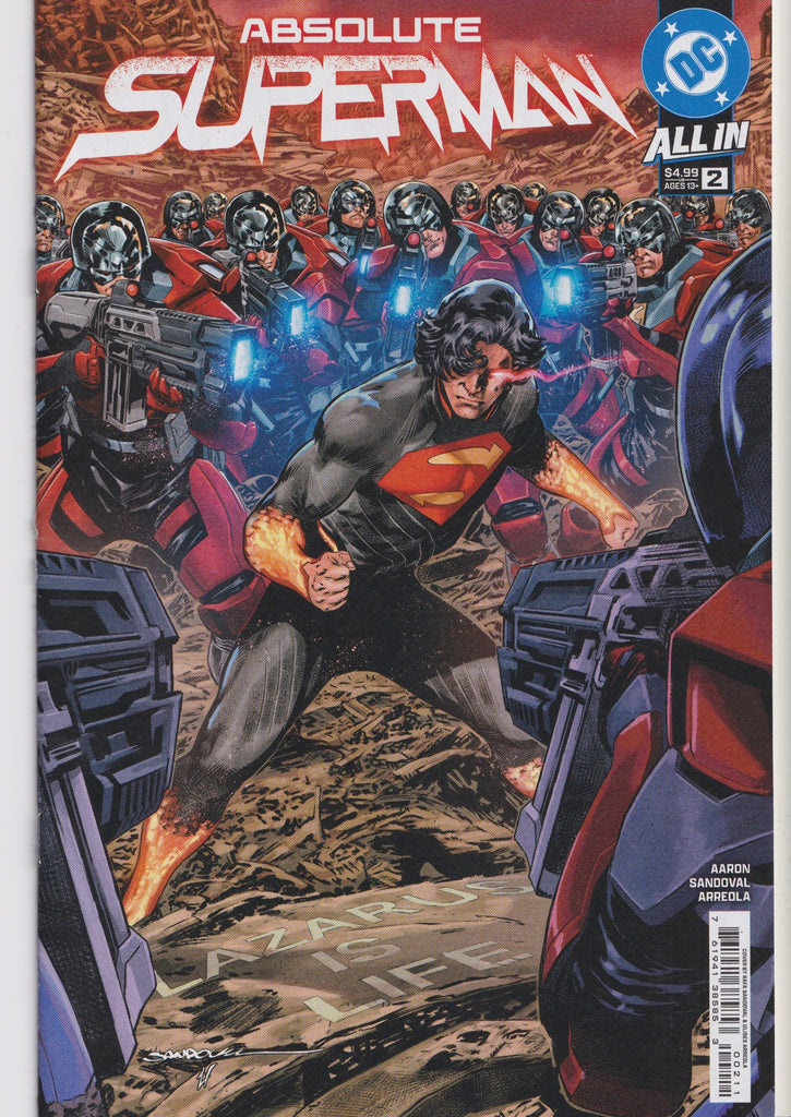 Absolute Superman #2 (2025) 1° print NM FCL
