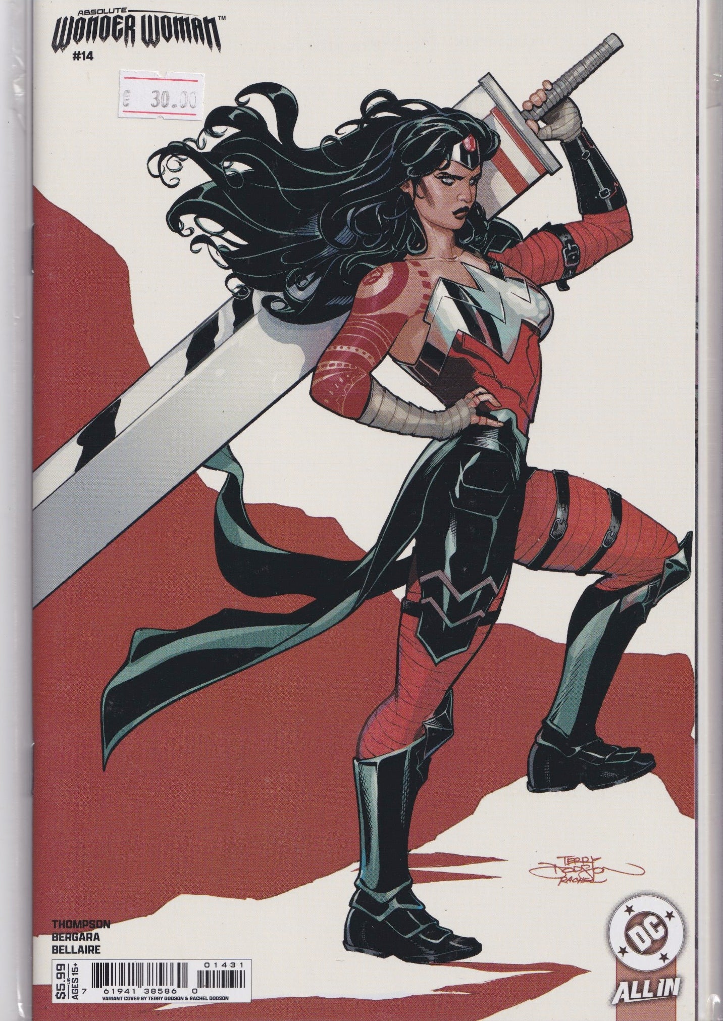 Absolute Wonder Woman #14 (2026) 1° print Dodson variant NM