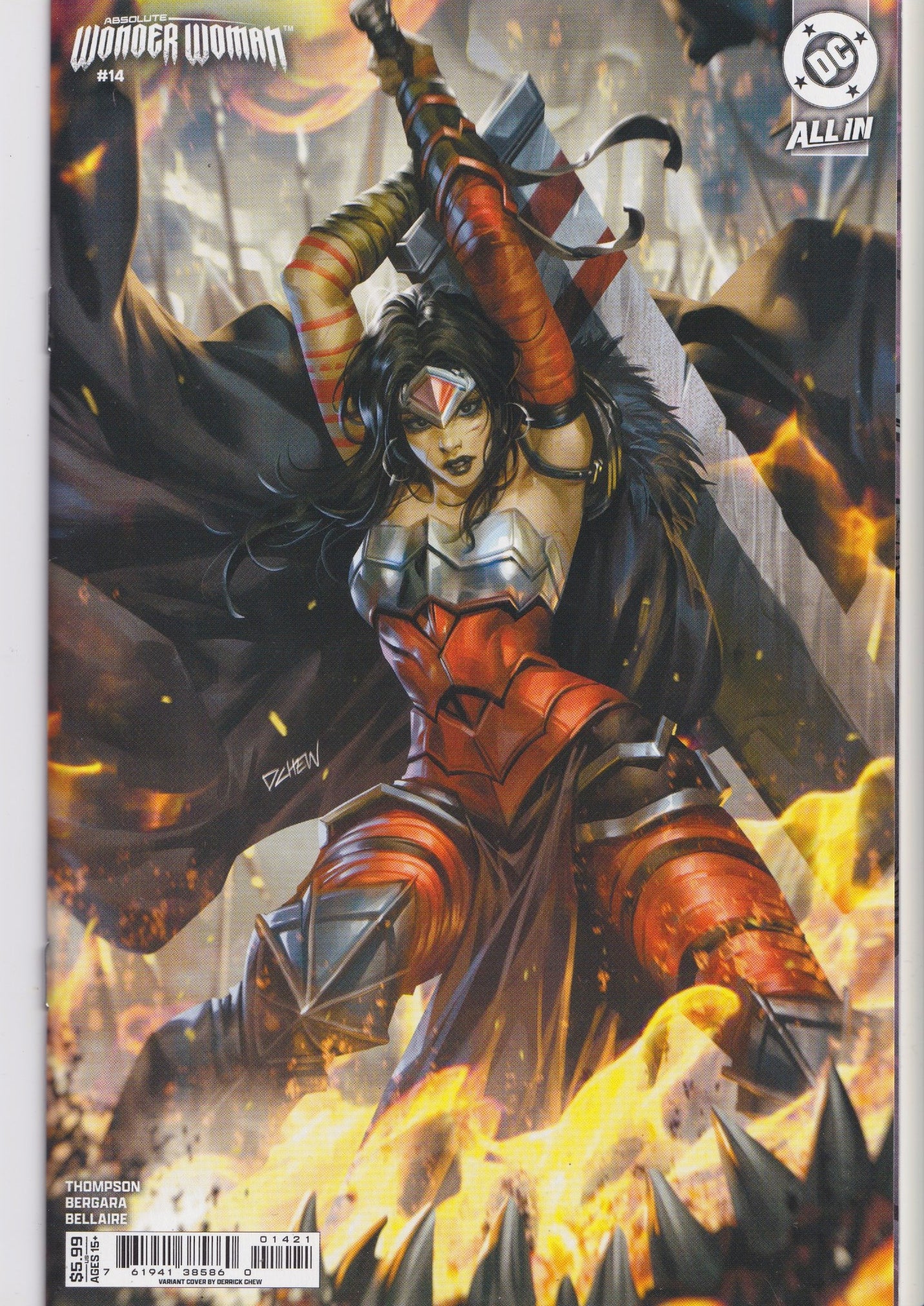 Absolute Wonder Woman #14 (2026) 1° print variant  NM