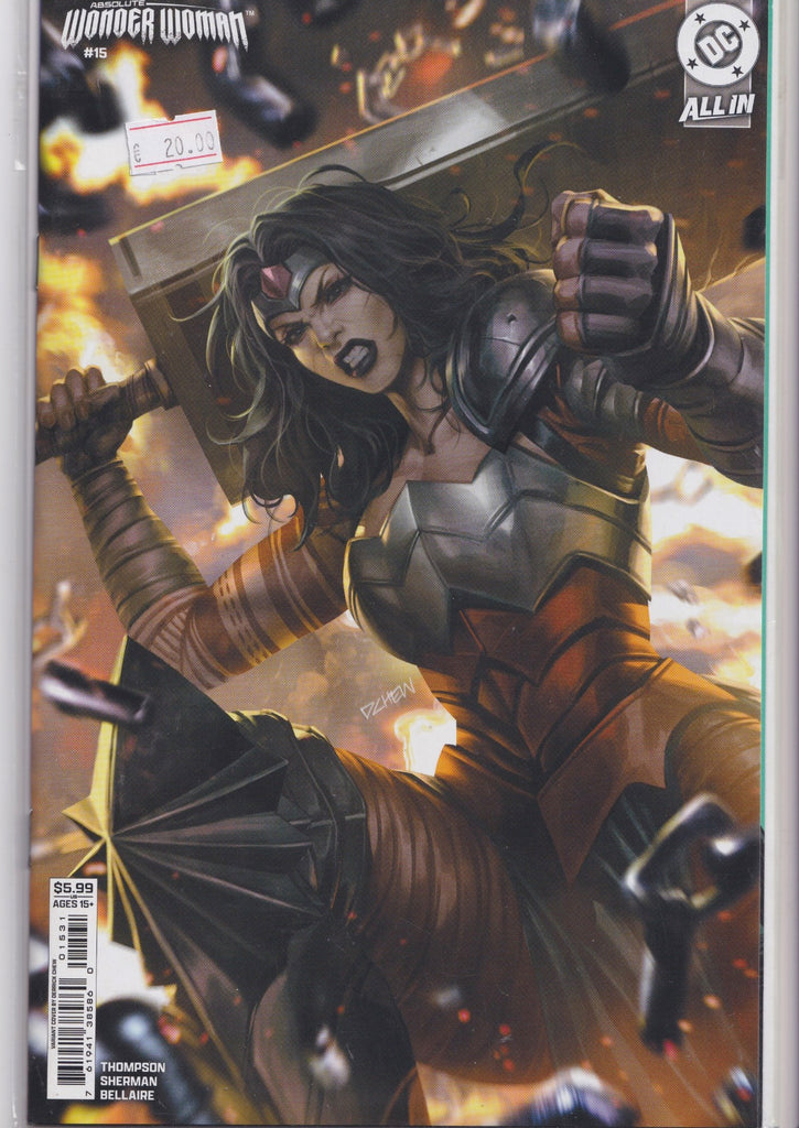 Absolute Wonder Woman #15 (2026) 1° print variant NM