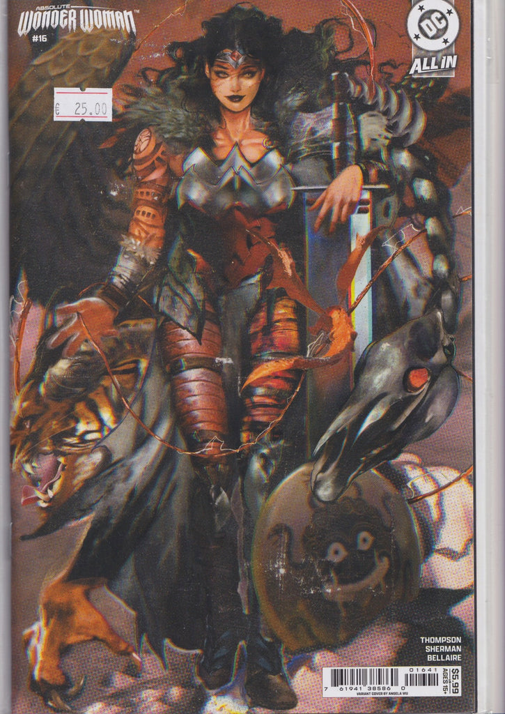 Absolute Wonder Woman #16 (2026) 1° print Variant  Zatanna NM