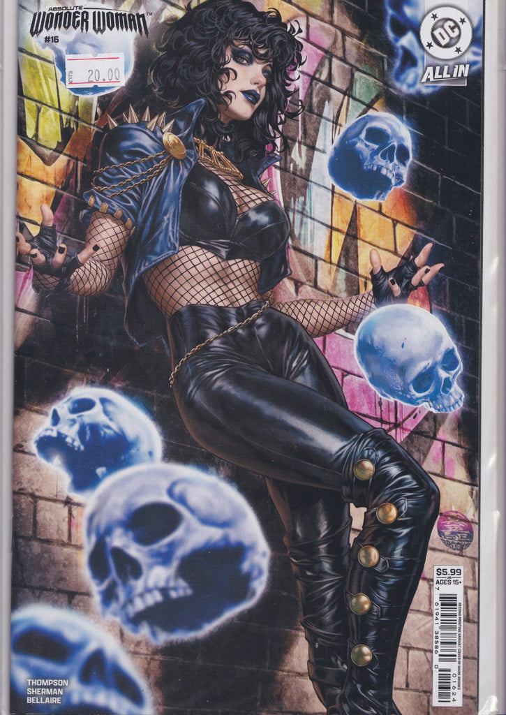 Absolute Wonder Woman #16 (2026) 2° print Brooks Variant  Zatanna NM