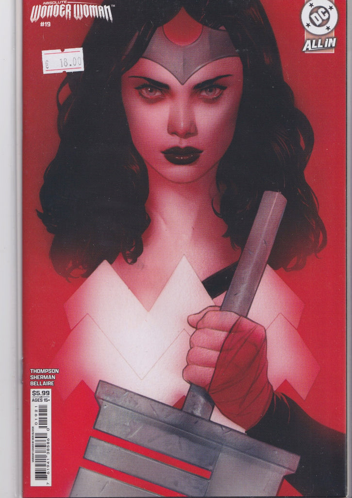 Absolute Wonder Woman #19 (2026) 1° print Oliver Variant NM