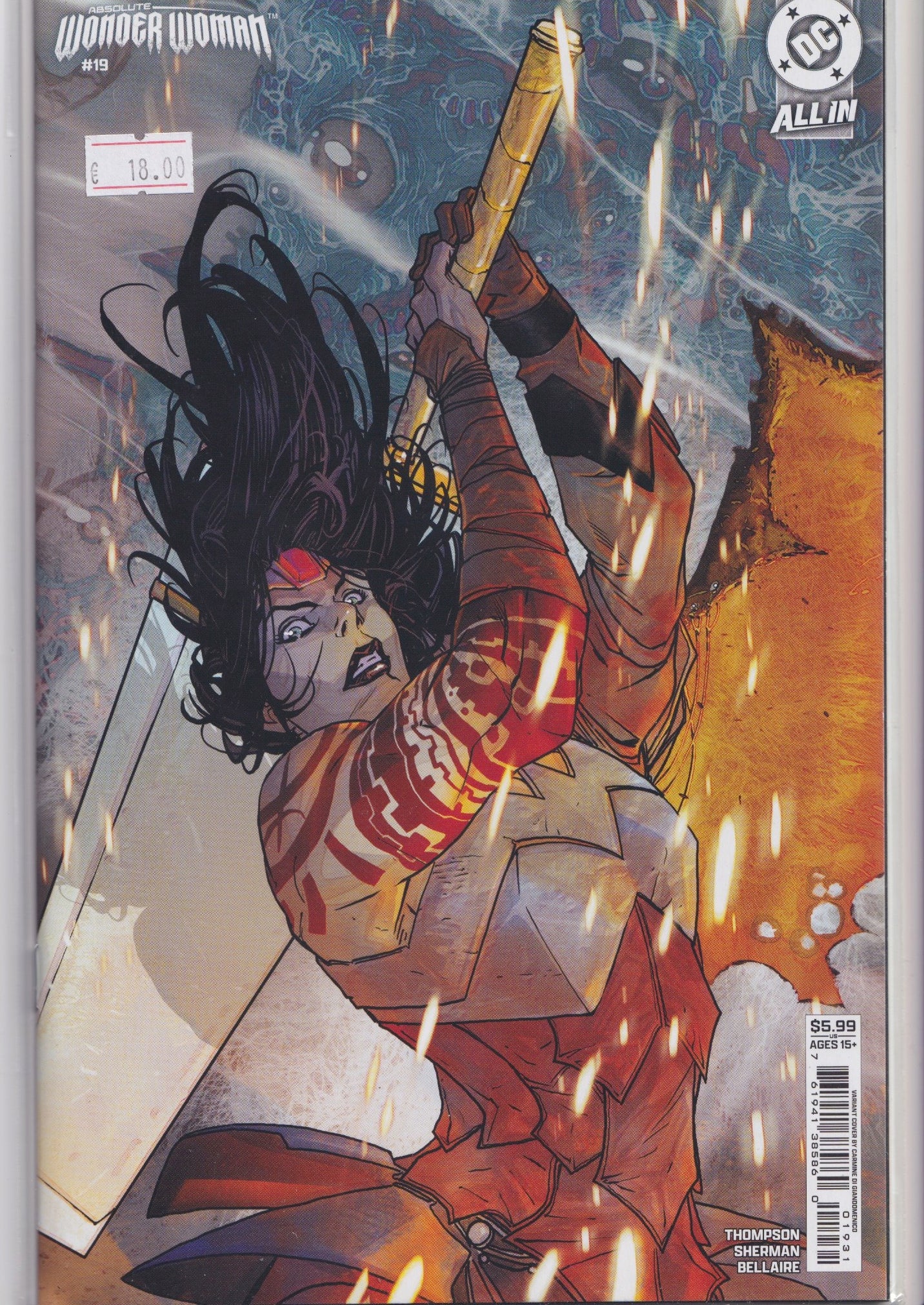 Absolute Wonder Woman #19 (2026) 1° print Variant NM