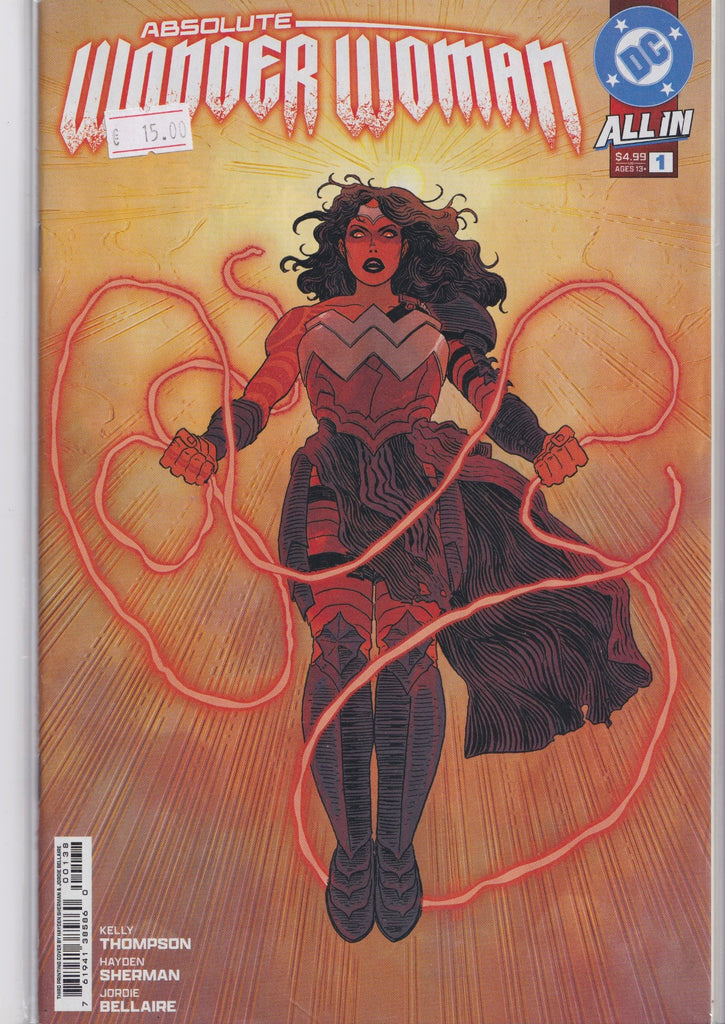 Absolute Wonder Woman #1 (2025) 3rd Printing.  NM