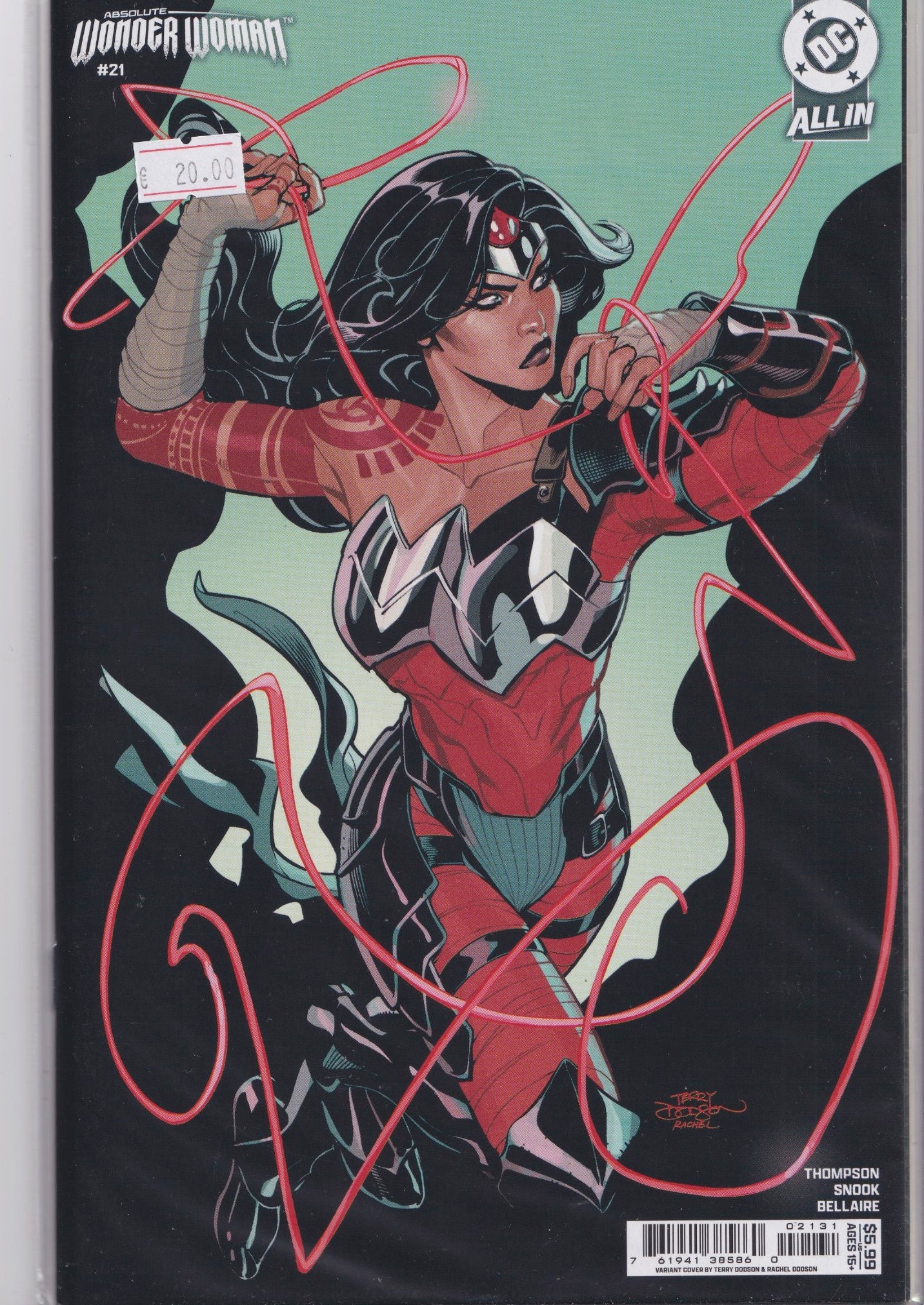 Absolute Wonder Woman #21 (2026) 1° print Dodson Variant NM