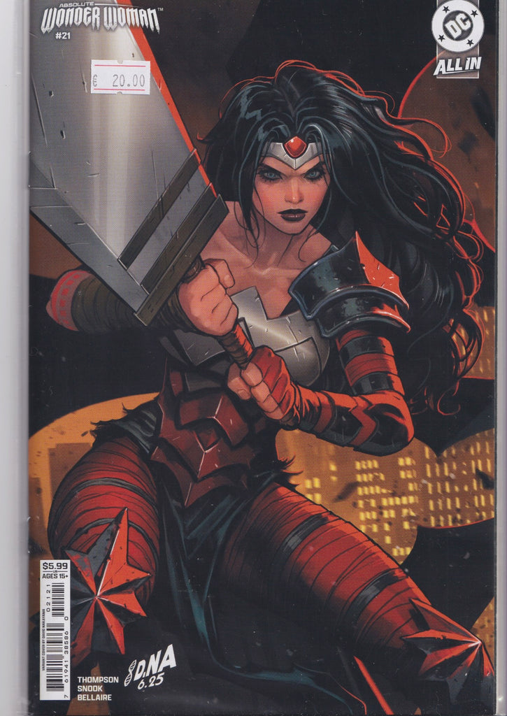 Absolute Wonder Woman #21 (2026) 1° print Nakayma Variant NM
