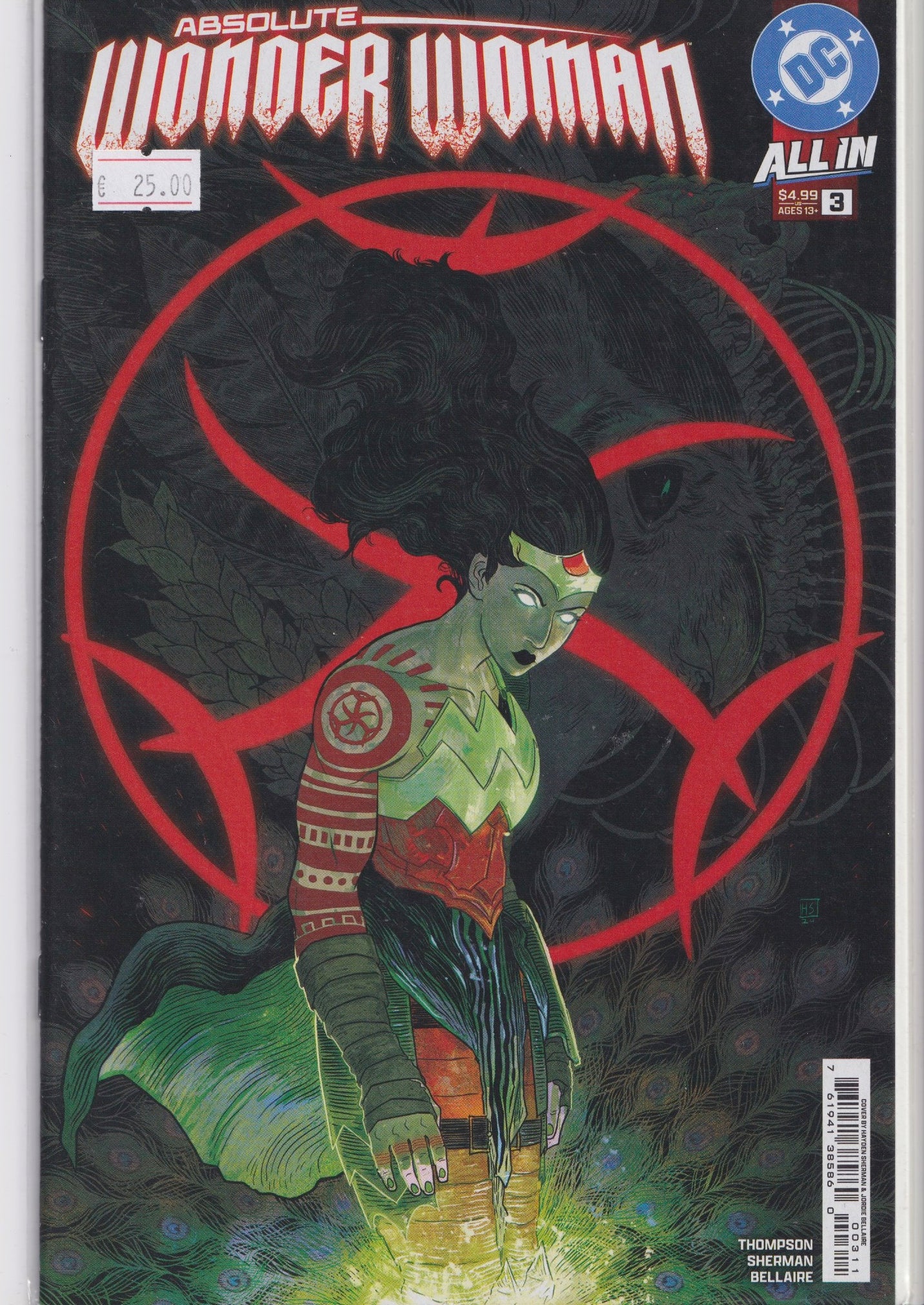 Absolute Wonder Woman #3 (2025) 1° print NM