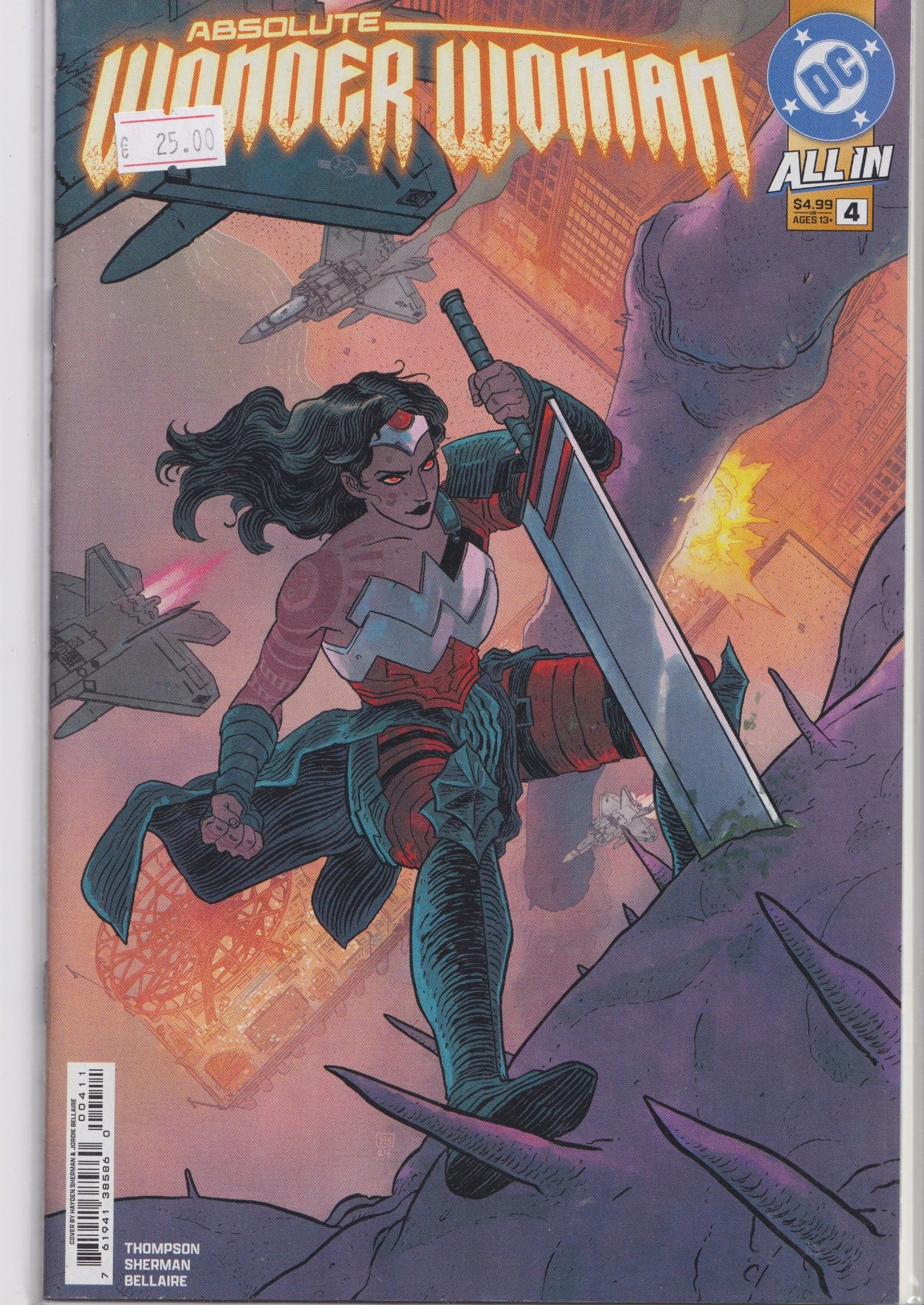Absolute Wonder Woman #4 (2025) 1° print NM