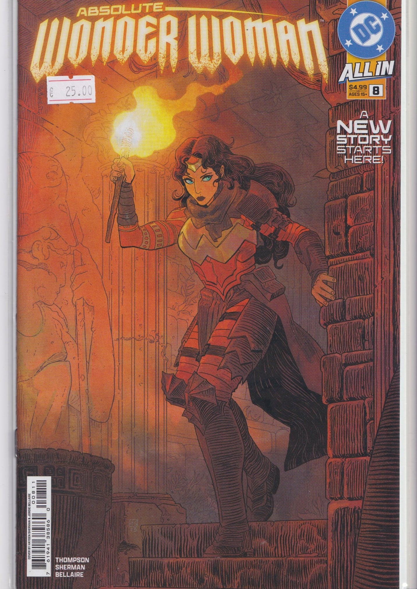 Absolute Wonder Woman #8 (2025) 1° print NM