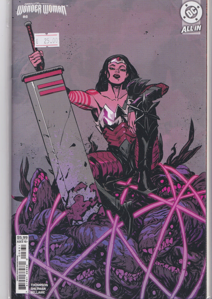 Absolute Wonder Woman #8 (2025) 1° print Variant NM