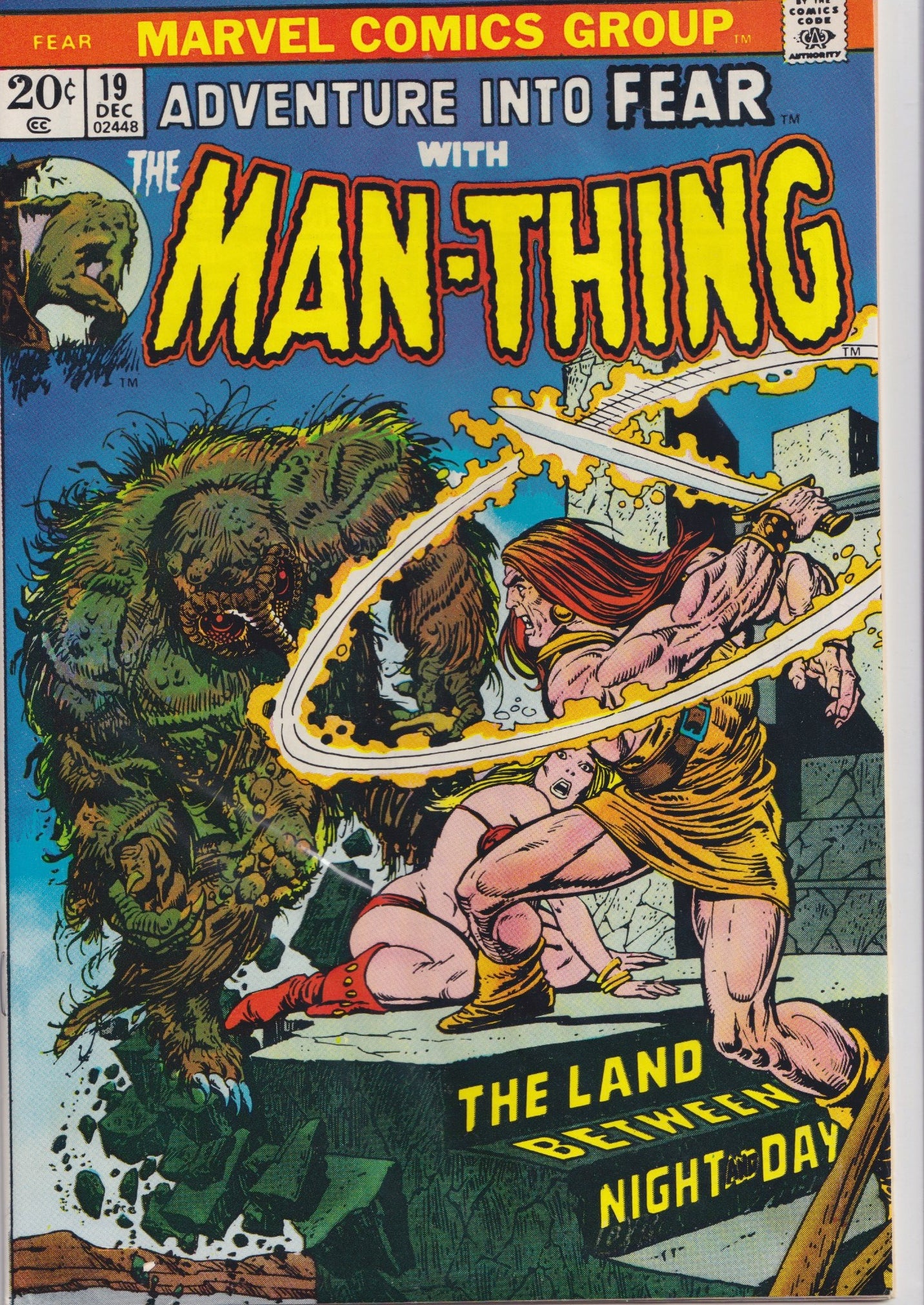 Adventure into Fear #19 (1973) Key issue 1° Howard the Duck Very Fine