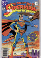Adventures of Superman #424 (1987) revamp Superman Very Fine