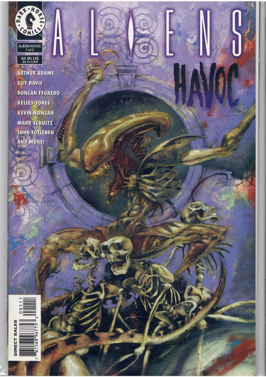 Aliens Havoc #1+23 (1997) Full set  artists galore VF