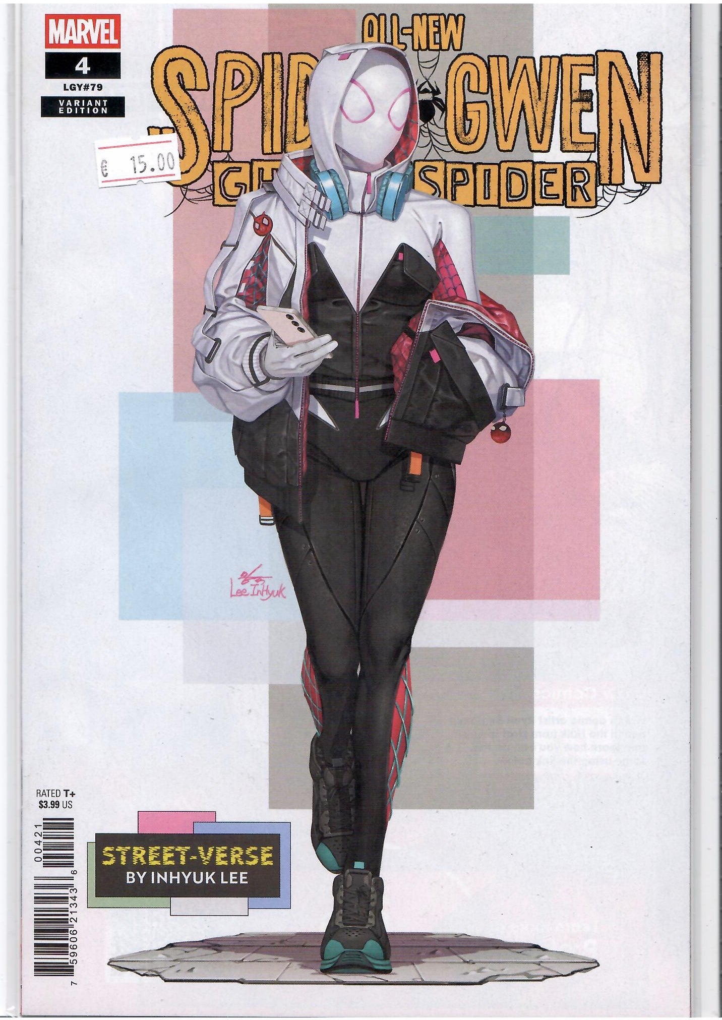 All new Spider-Gwen #4 (2026) Inhyuk Lee street variant NM
