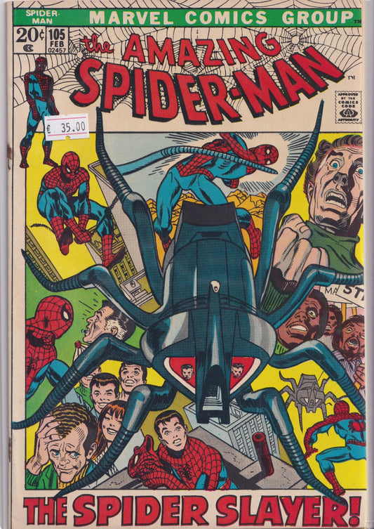 Amazing Spider-Man #105 (1972) VG