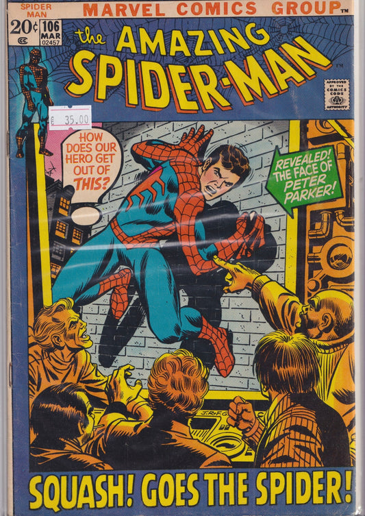Amazing Spider-Man #106 (1972) fine