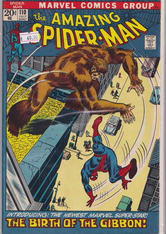Amazing Spider-Man #110 (1972) Fine