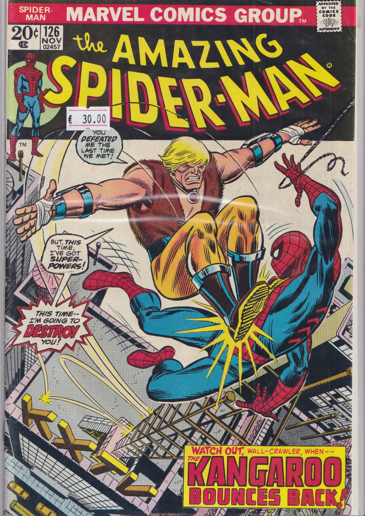 Amazing Spider-Man #126 (1973) Fine