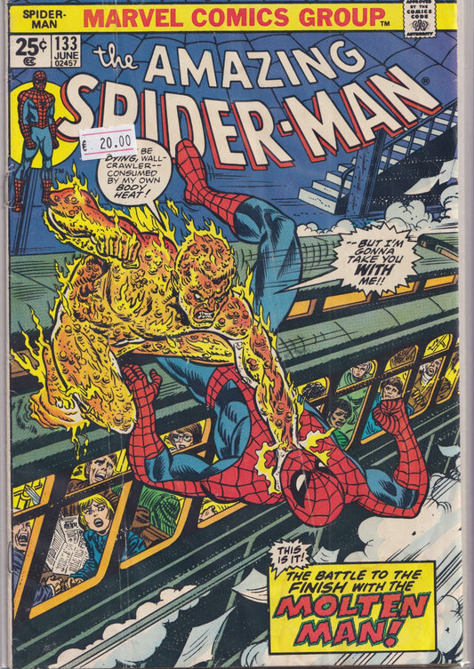 Amazing Spider-Man #133 (1974) Fine