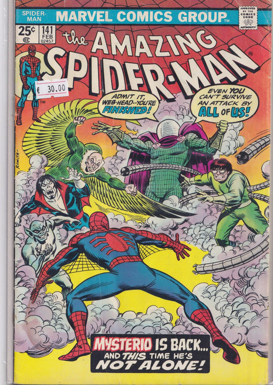 Amazing Spider-Man #141 (1974) Fine 