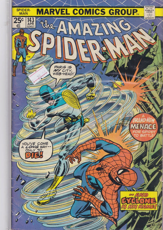 Amazing Spider-Man #143 (1975) Vg