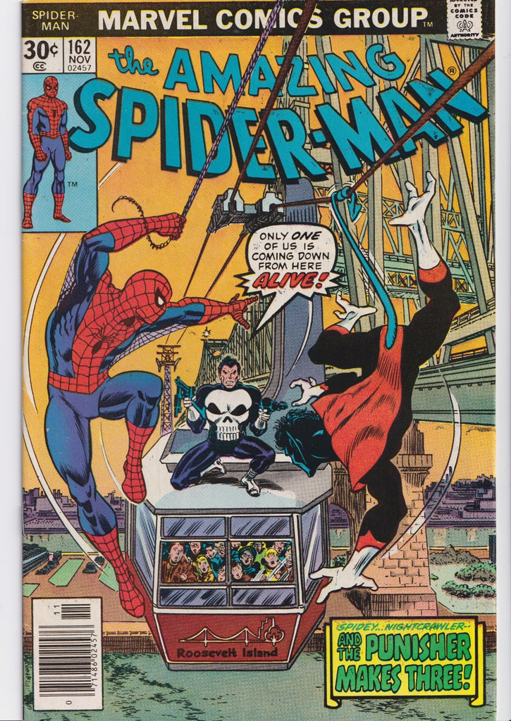 Amazing Spider-Man #162 (1976) Nightcrawler Very Fine